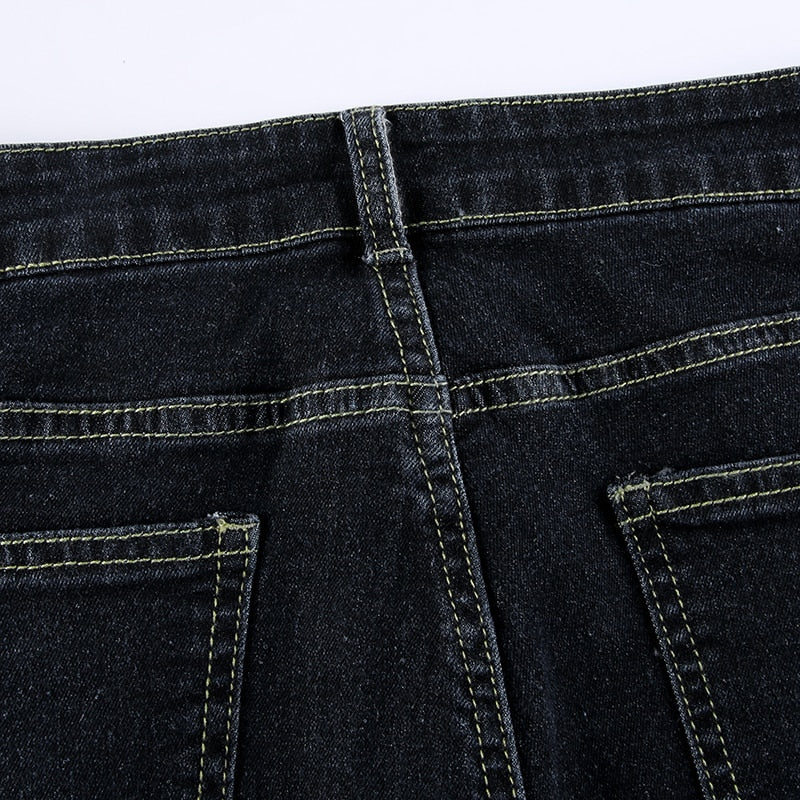 Low Waisted Harajuku Flare Jeans