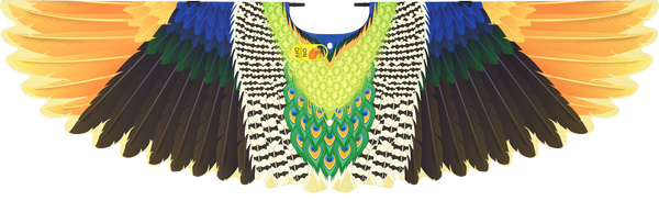 gogobird peafowl wings