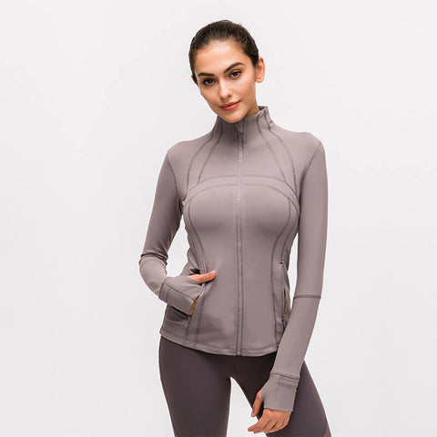 Women Full Zip Yoga Jacket