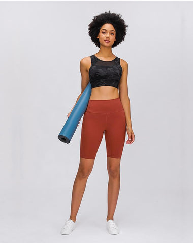 Hight-waist Fresh Biker Shorts