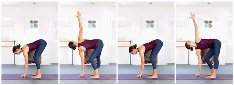 stretch back straight forward