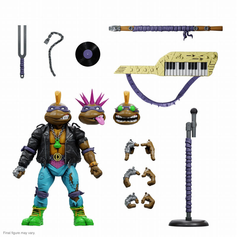 Teenage Mutant Ninja Turtles Punker Donatello Ultimate 7 Inch Action Figure