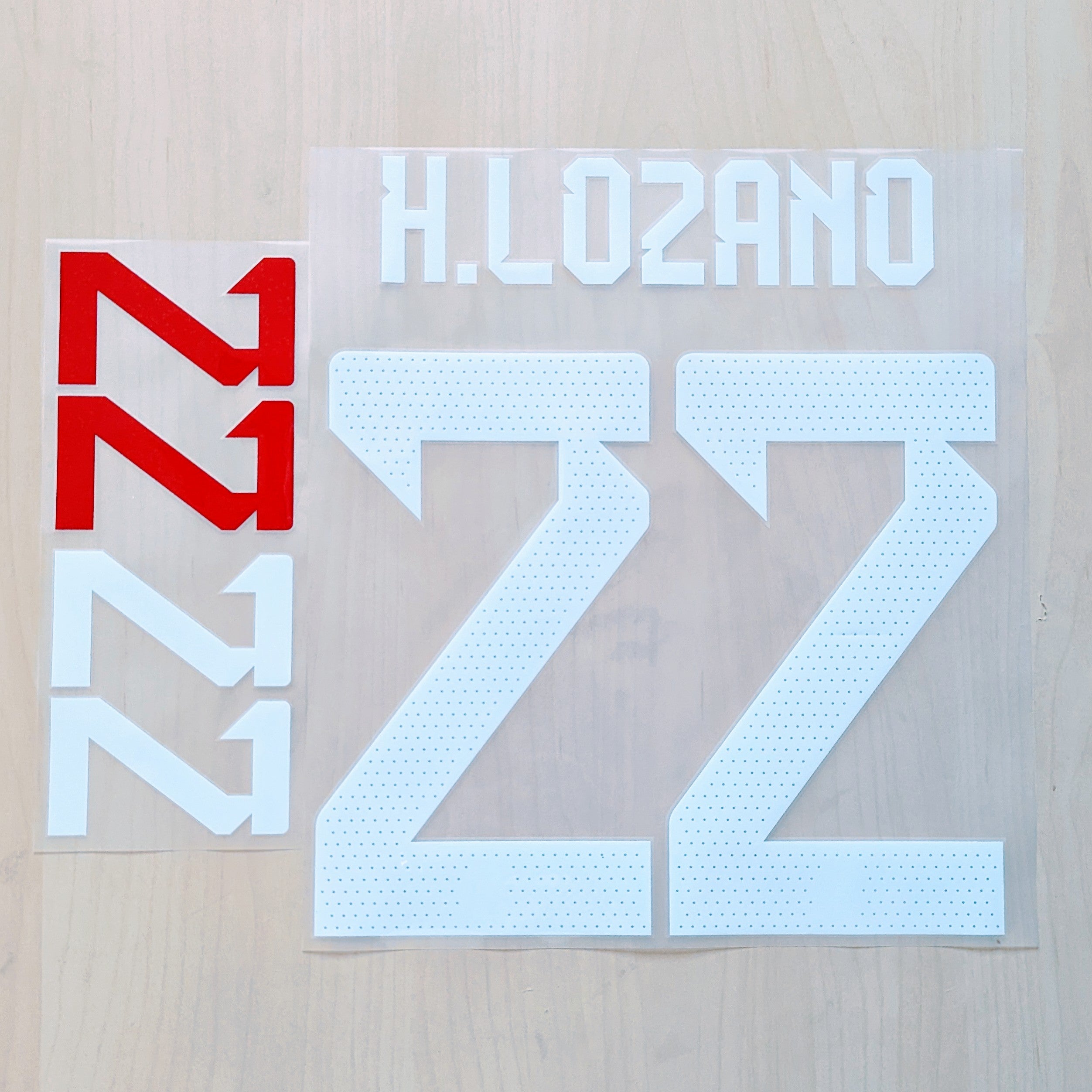 Hirving Lozano Mexico World Cup Qatar 2022 Home Lettering Iron on patche patch