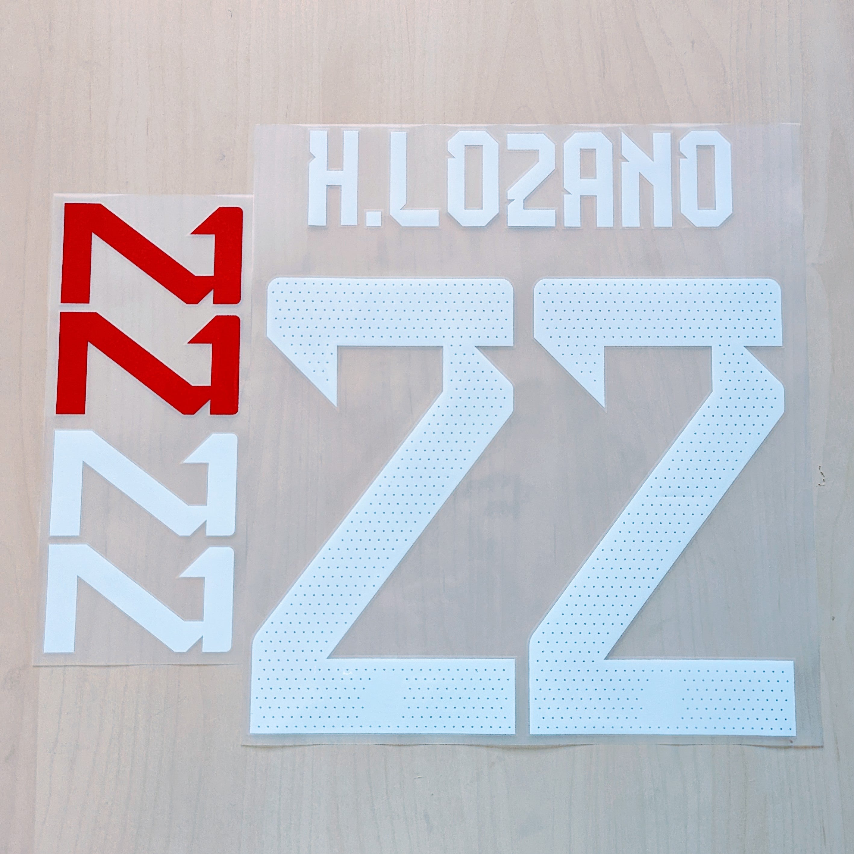 Hirving Lozano Mexico World Cup Qatar 2022 Home Lettering Iron on patche patch
