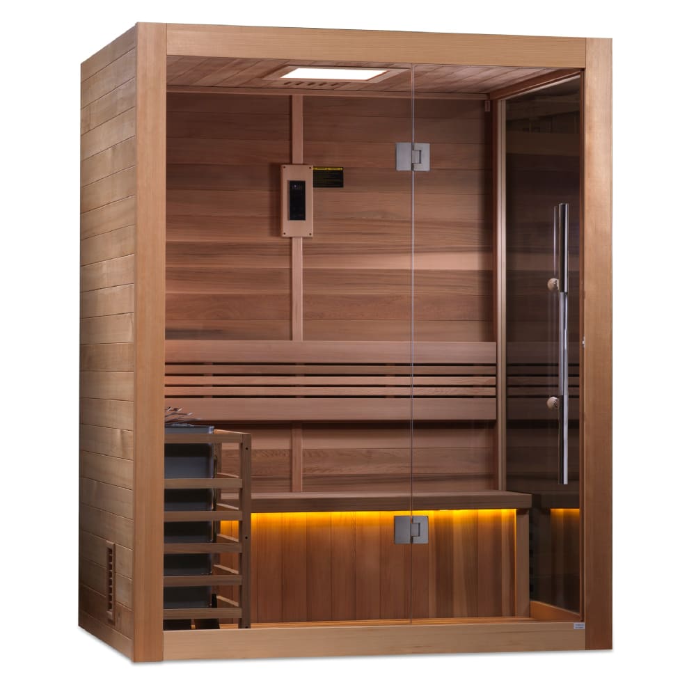 Golden Designs Hanko Edition 2-3 Person Indoor Steam Sauna