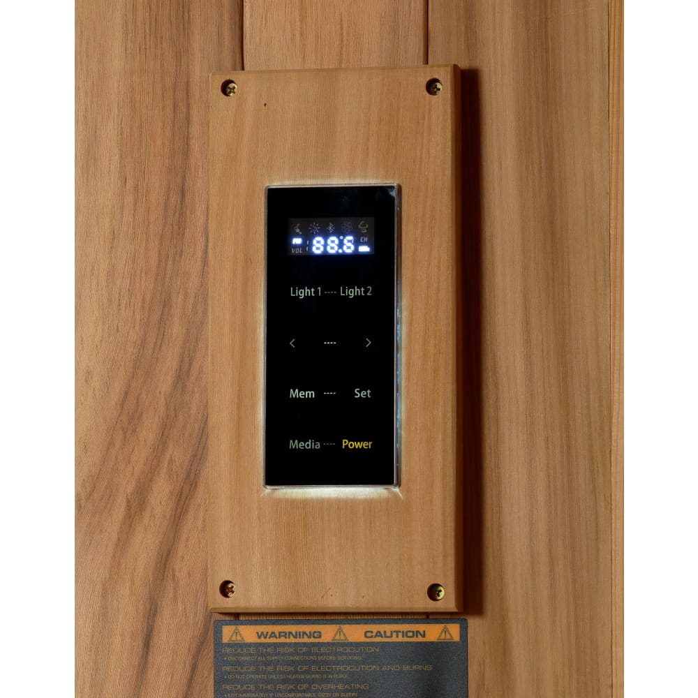 Golden Designs Hanko Edition 2-3 Person Indoor Steam Sauna