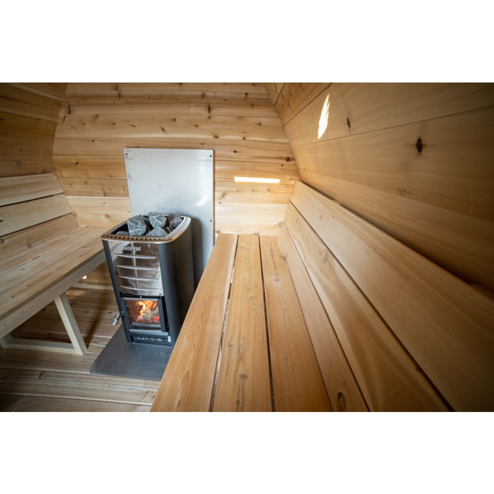 Dundalk Leisurecraft Canadian Timber MiniPod Traditional Outdoor Sauna