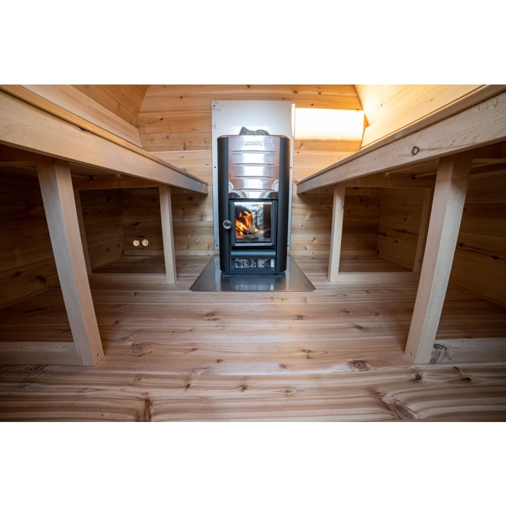 Dundalk Leisurecraft Canadian Timber MiniPod Traditional Outdoor Sauna