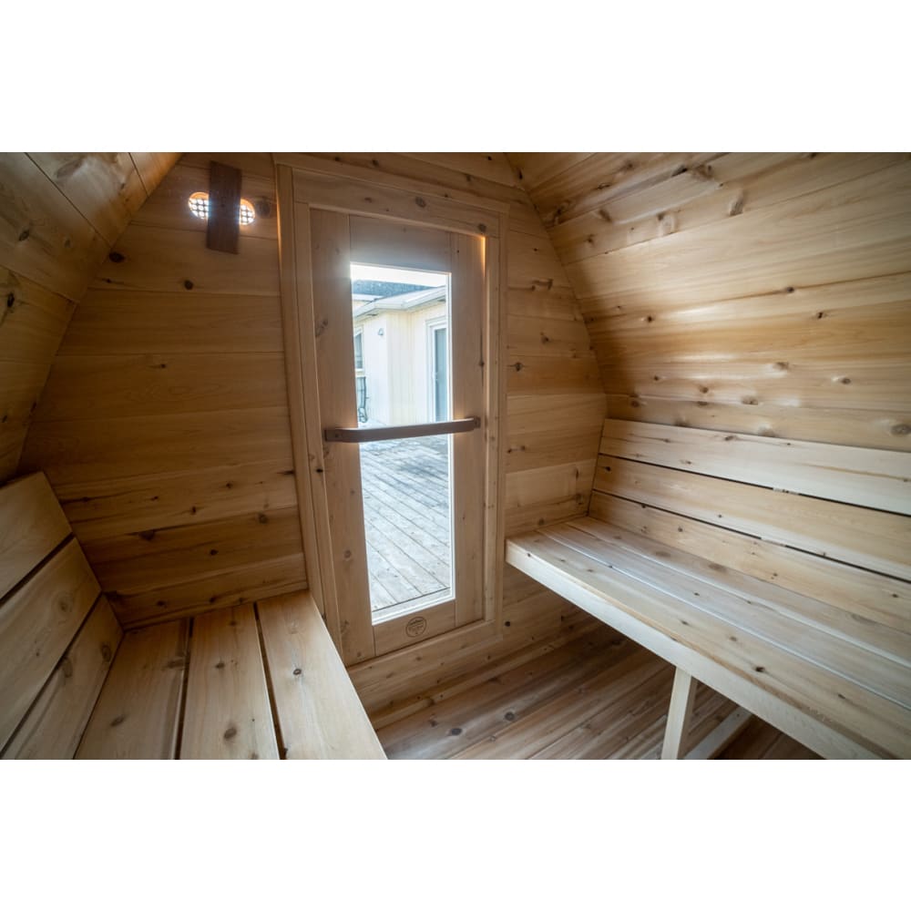 Dundalk Leisurecraft Canadian Timber MiniPod Traditional Outdoor Sauna