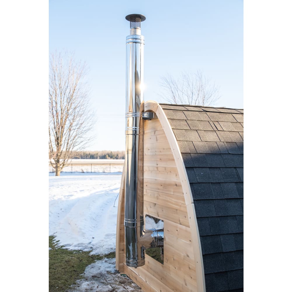 Dundalk Leisurecraft Canadian Timber MiniPod Traditional Outdoor Sauna