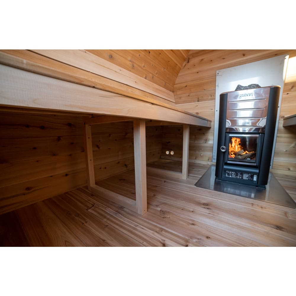 Dundalk Leisurecraft Canadian Timber MiniPod Traditional Outdoor Sauna