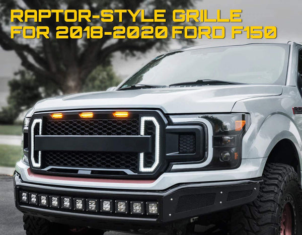 2018 f150 grill replacement grill