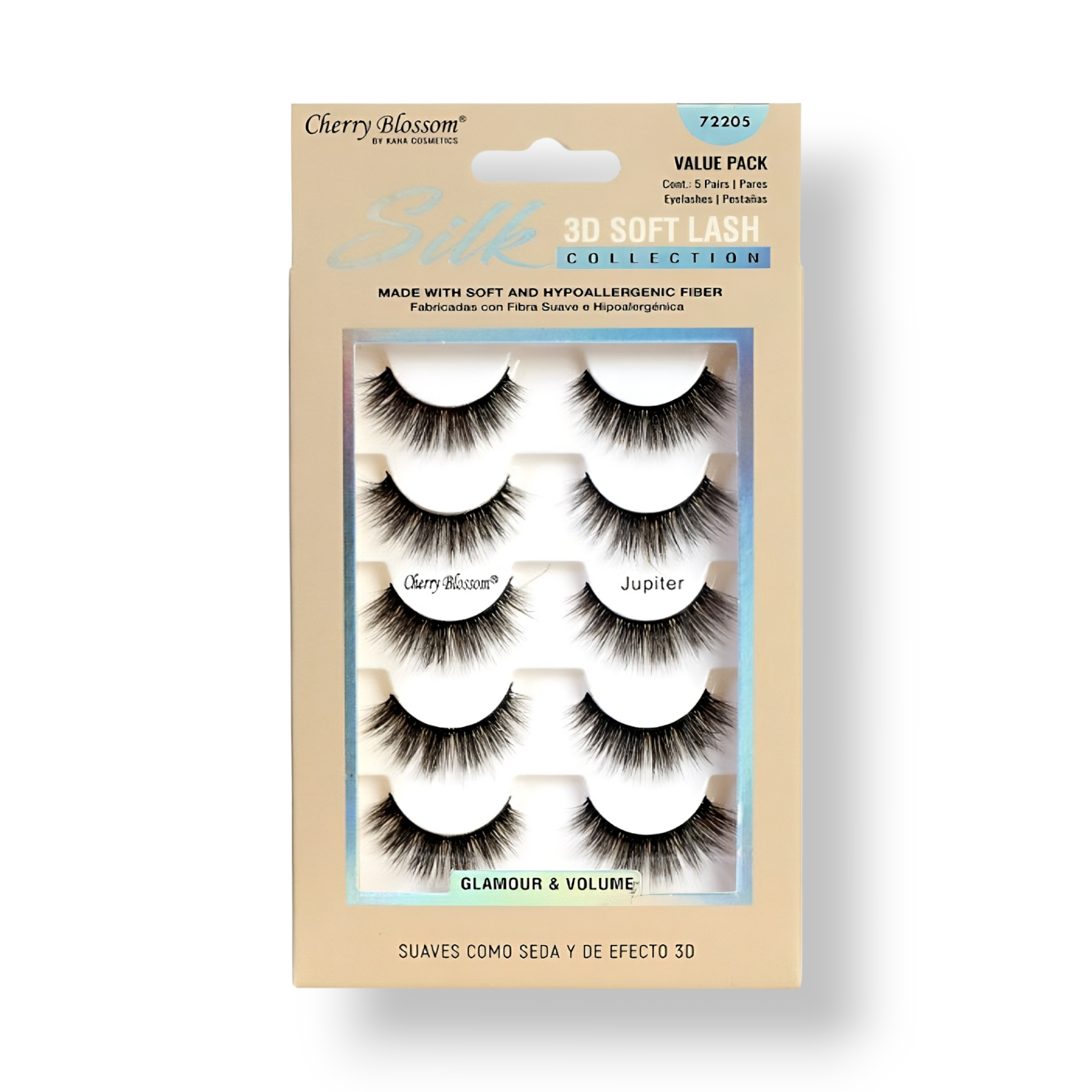 Cherry Blossom Silk 3D Soft Lash (5 Pack)