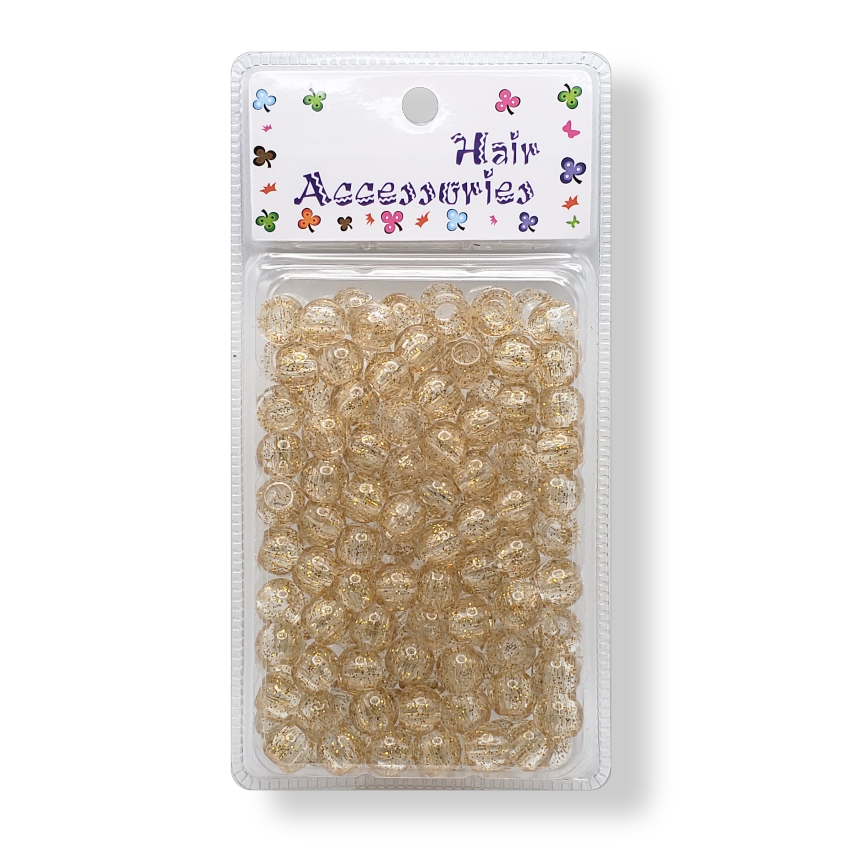 Jackie XL Round Glitter Beads (Jumbo Pack)