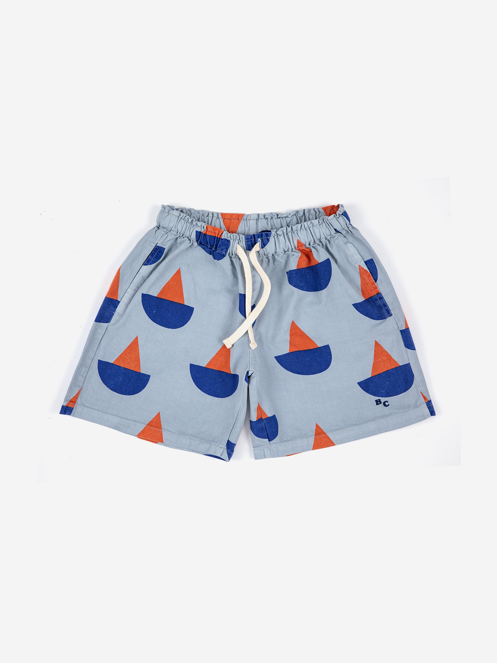 Sail Boat All Over Woven Shorts | Kid