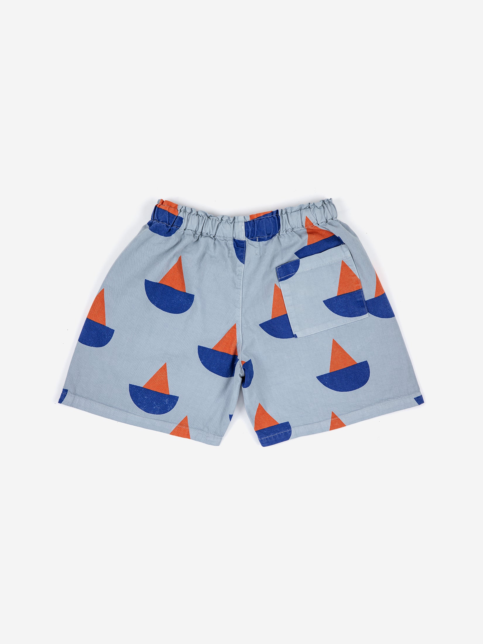 Sail Boat All Over Woven Shorts | Kid