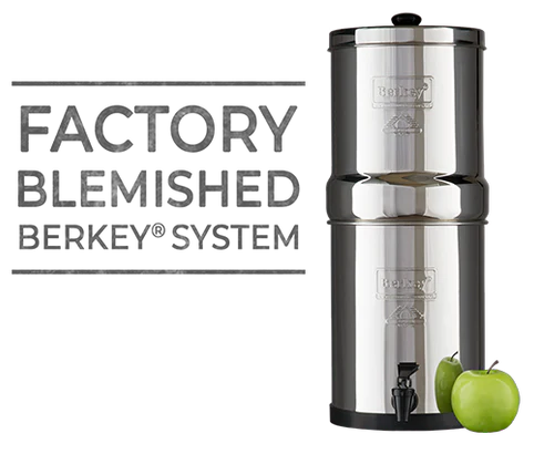 Factory Blemished Travel Berkey - Scratch & Dent System