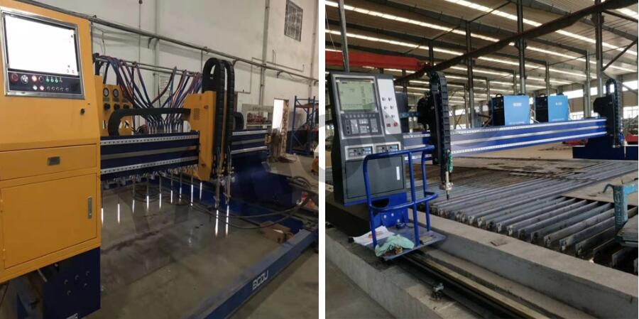 heavy duty gantry cnc plasma cutting machine for sale