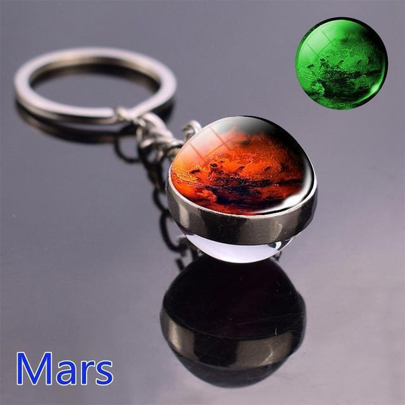 Luminous Planet Keychain