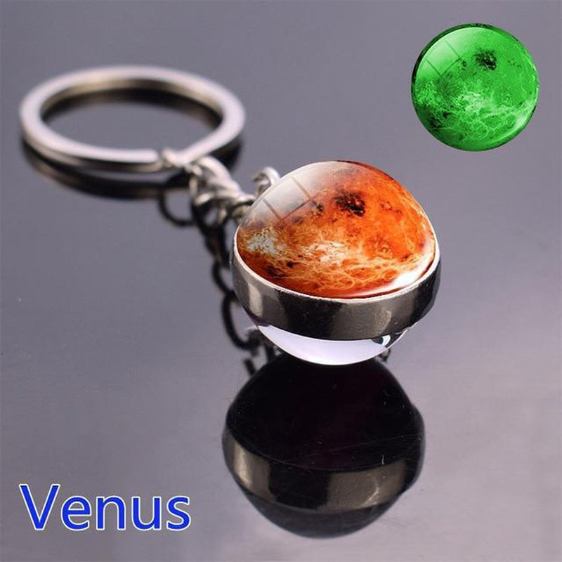 Luminous Planet Keychain