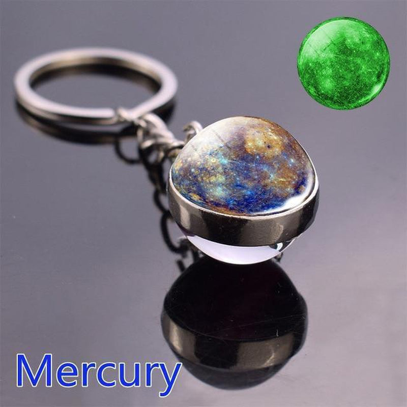 Luminous Planet Keychain