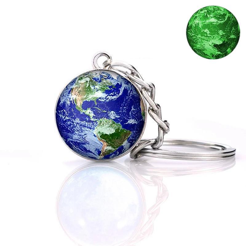 Luminous Planet Keychain