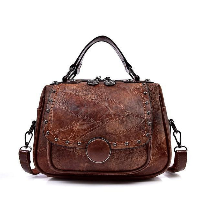 Retro Shoulder Leather Bag