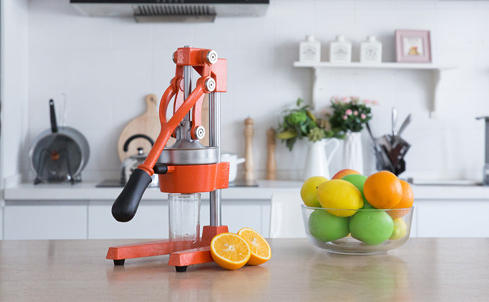 CO-Z Orange Commercial Grade Citrus Juicer, Manual Squeezer