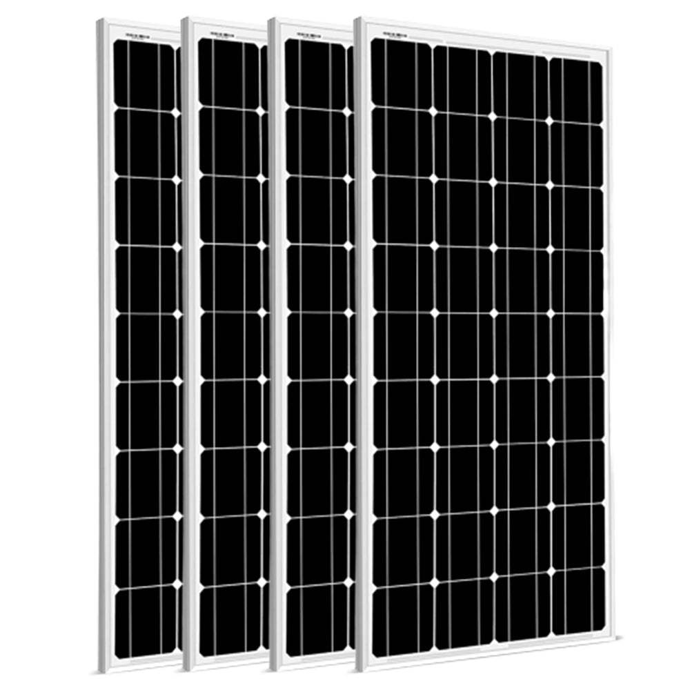 4x100W Mono solar panel