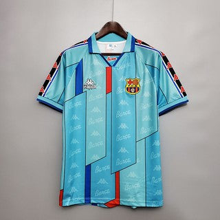 Retro Barcelona Away Soccer Football Jersey 1996/1997 Men Adult RONALDO #9