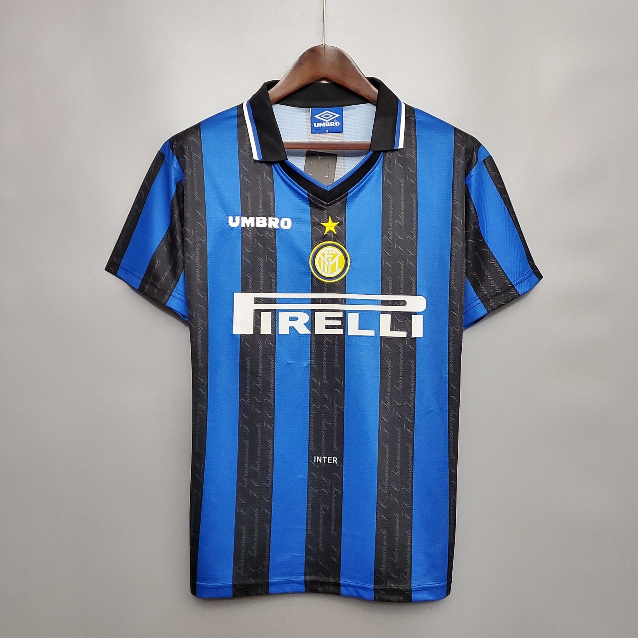 Retro Inter Milan Home Soccer Jersey 1997/1998 Men Adult