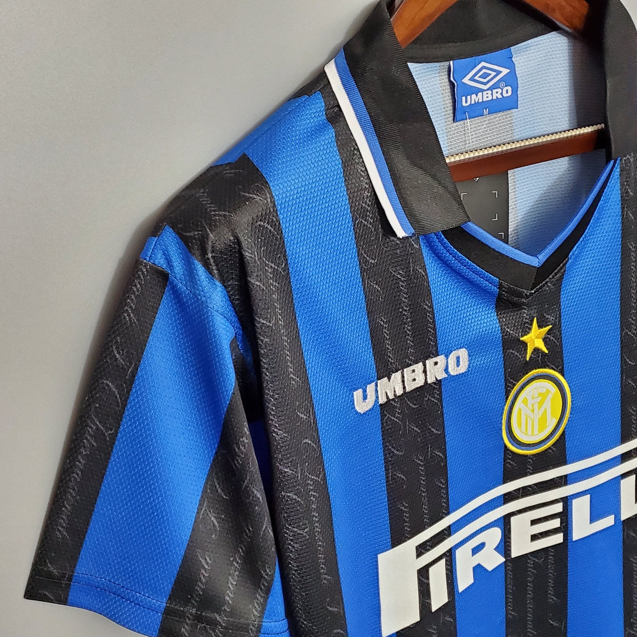 Retro Inter Milan Home Soccer Jersey 1997/1998 Men Adult