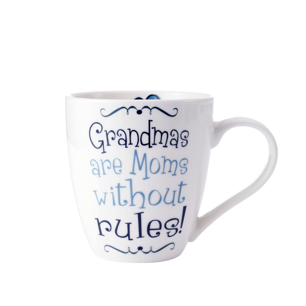 Sentiment Mugs Grandmas Are Moms Without Rules Mug