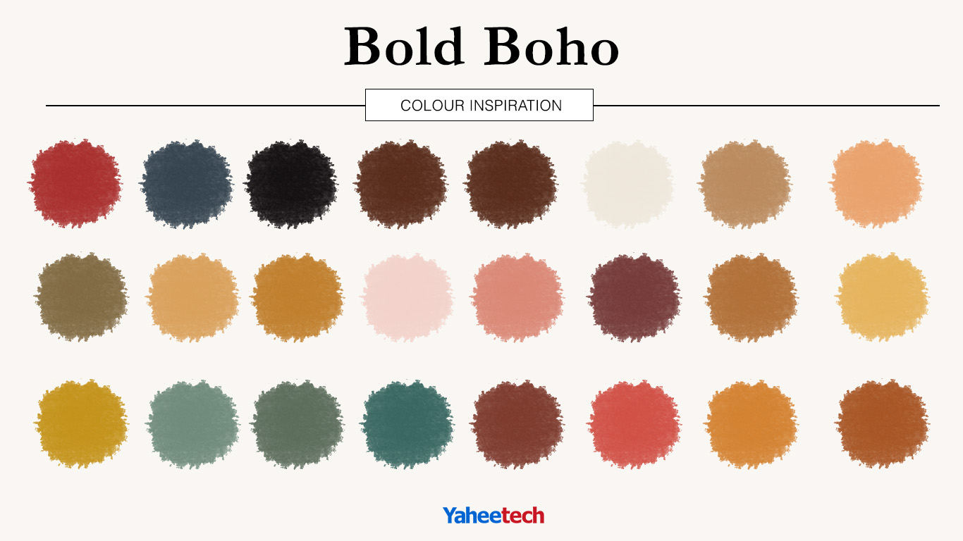 Bold Boho Color Inspiration