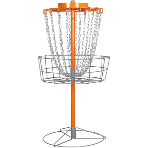 18-chain disc golf basket