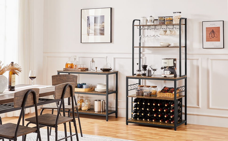 Bakers rack in dining room hotsell