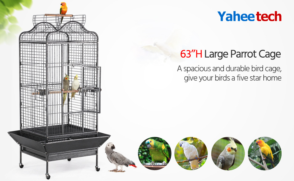 Large Parrot Bird Cage
