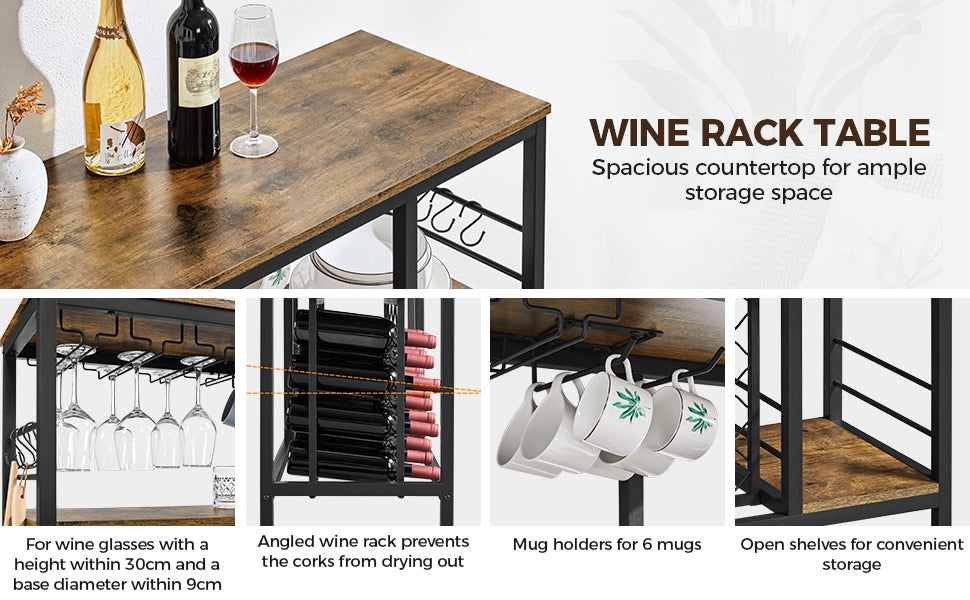 Wine Rack Table
