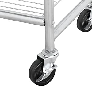 Laundry Cart w/Basket