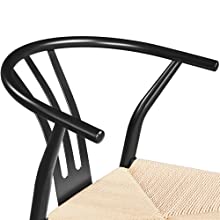 2PCS Weave Arm Chair