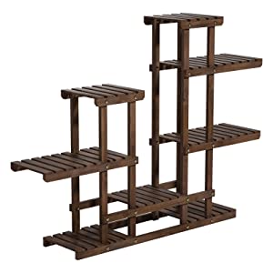 Wood Plant Stand