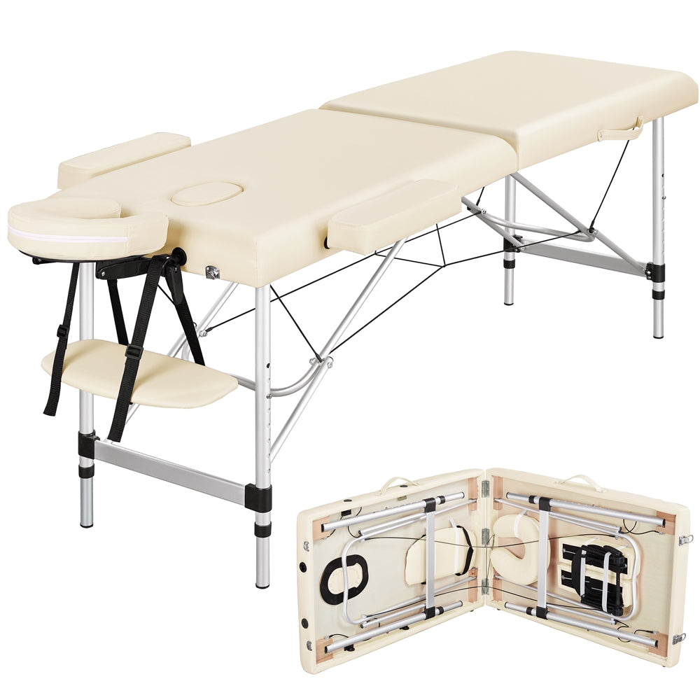 massage bed with aluminum frame