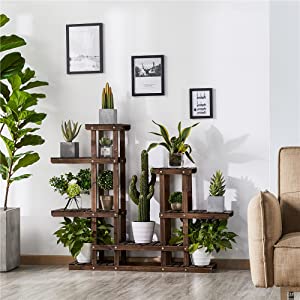 Wood Plant Stand
