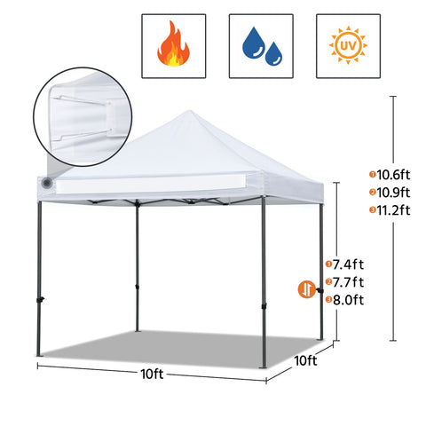 Yaheetech Commercial Pop-up Canopy