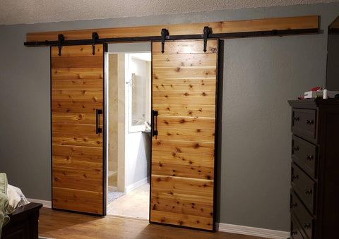 12FT Arrow Barn Door Hardware