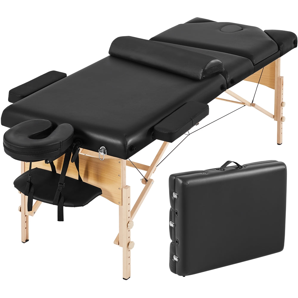 3 folding massage bed