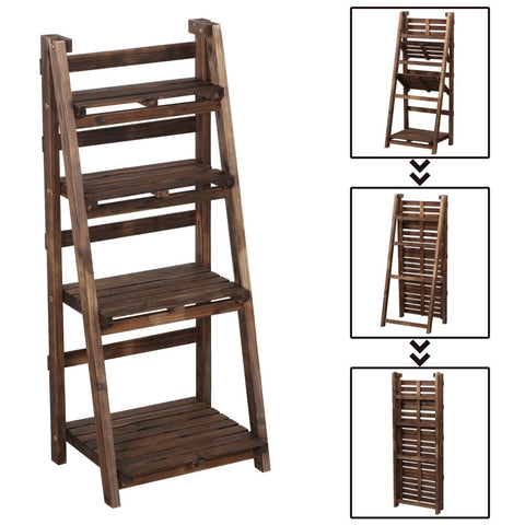 yaheetech ladder shelf