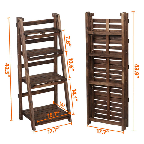 yaheetech ladder shelf