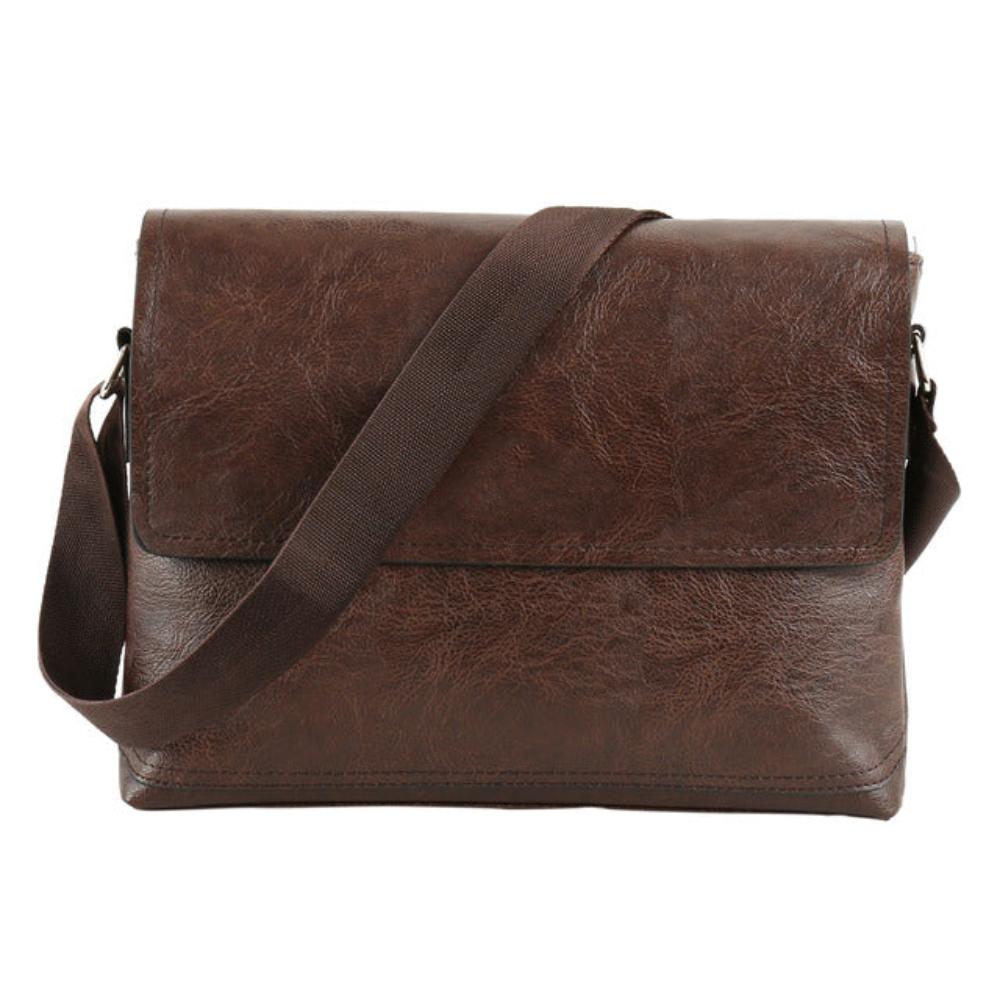 Leather Messenger Casual Business Vintage Cross-body Handbag