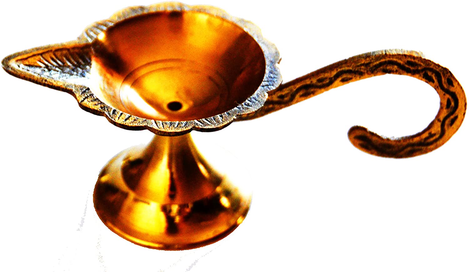 Single Diya Aarti - Brass Diya Aarti